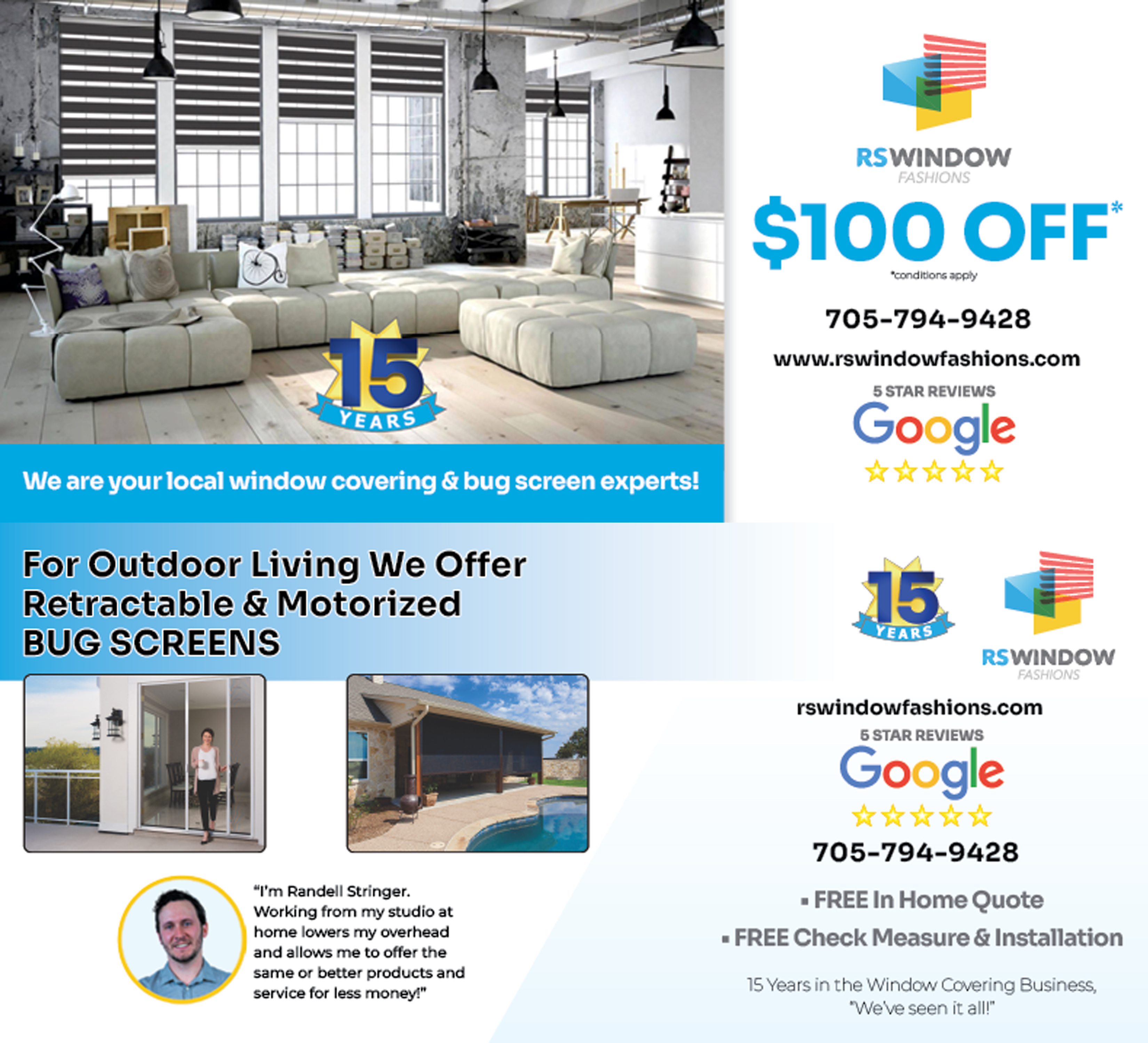 RS Window Fashions Coupon